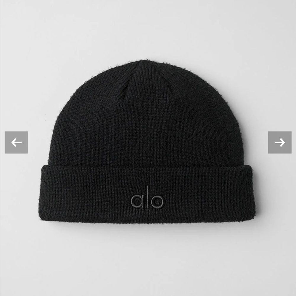 Alo Black Notable Beanie